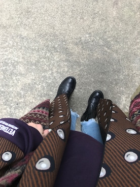 「DRIES VAN NOTEN（ドリスヴァンノッテン）のアイテム（その他アウター）」を使った、yuiさん（レディース・160cm）の春コーディネート