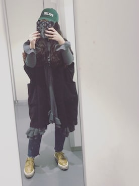「DRIES VAN NOTEN（ドリスヴァンノッテン）のアイテム（その他アウター）」を使った、yuiさん（レディース・160cm）の春コーディネート