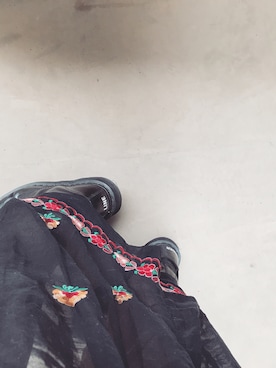 「vetements」｜「アイテム（ワンピース/ドレス）」を使った、yuiさん（レディース・160cm）の夏コーディネート