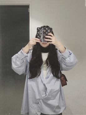 「DRIES VAN NOTEN（ドリスヴァンノッテン）のアイテム（アクセサリー）」を使った、yuiさん（レディース・160cm）の夏コーディネート