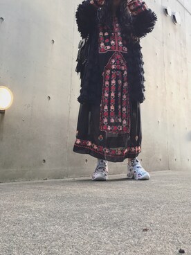 「vetements」｜「アイテム（ワンピース/ドレス）」を使った、yuiさん（レディース・160cm）の夏コーディネート