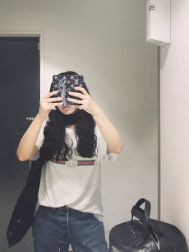 「DRIES VAN NOTEN（ドリスヴァンノッテン）のアイテム（アクセサリー）」を使った、yuiさん（レディース・160cm）の秋コーディネート