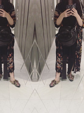 「DRIES VAN NOTEN（ドリスヴァンノッテン）のアイテム（その他アウター）」を使った、yuiさん（レディース・160cm）の秋コーディネート