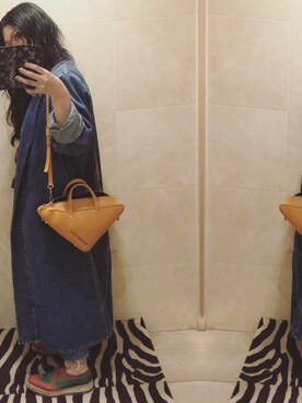 「BALENCIAGA（バレンシアガ）のアイテム（その他アウター）」を使った、yuiさん（レディース・160cm）の秋コーディネート