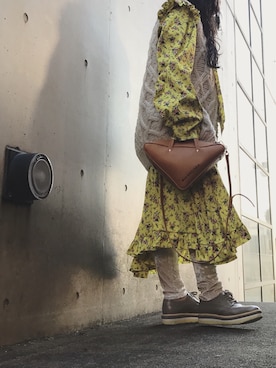 「vetements」｜「アイテム（ワンピース/ドレス）」を使った、yuiさん（レディース・160cm）の冬コーディネート