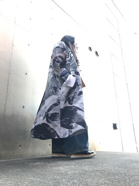 「PRADA（プラダ）のアイテム（その他シューズ）」を使った、yuiさん（レディース・160cm）の春コーディネート