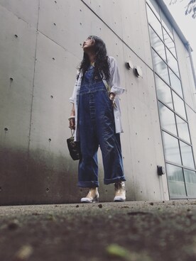 「chanel」｜「アイテム（オールインワン・サロペット）」を使った、yuiさん（レディース・160cm）の秋コーディネート