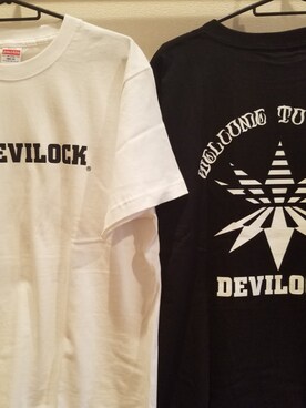 「devirock（デビロック）のアイテム（トップス）」を使った、晴れ男♪@神戸さん（メンズ・186cm）の夏コーディネート