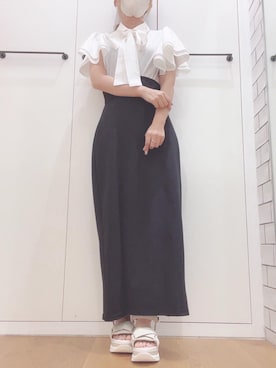 マジェスティックレゴンルクア大阪店スタッフさん(レディース・146cm)の夏コーディネート