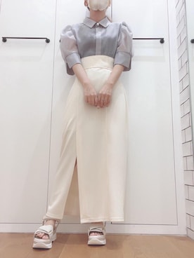 マジェスティックレゴンルクア大阪店スタッフさん(レディース・146cm)の夏コーディネート