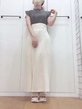 マジェスティックレゴンルクア大阪店スタッフさん(レディース・146cm)の夏コーディネート