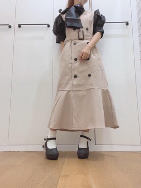 マジェスティックレゴンルクア大阪店スタッフさん(レディース・146cm)の夏コーディネート