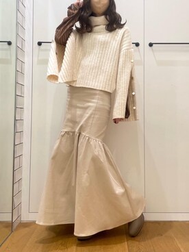 マジェスティックレゴンルクア大阪店スタッフさん(レディース・153cm)の冬コーディネート
