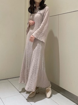 マジェスティックレゴンルクア大阪店スタッフさん(レディース・153cm)の春コーディネート