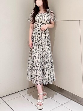 マジェスティックレゴンルクア大阪店スタッフさん(レディース・162cm)の夏コーディネート