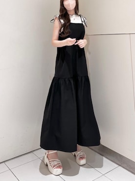 マジェスティックレゴンルクア大阪店スタッフさん(レディース・162cm)の夏コーディネート