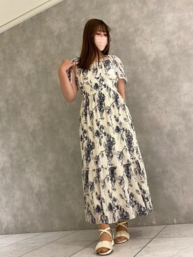 マジェスティックレゴンルクア大阪店スタッフさん(レディース・160cm)の夏コーディネート