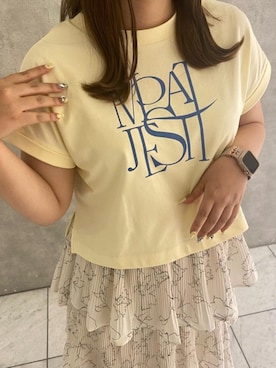 マジェスティックレゴンルクア大阪店スタッフさん（レディース・160cm）の夏コーディネート