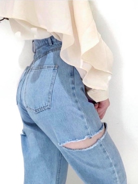 マジェスティックレゴンルクア大阪店スタッフさん（レディース・162cm）の夏コーディネート