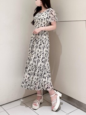 マジェスティックレゴンルクア大阪店スタッフさん(レディース・162cm)の夏コーディネート