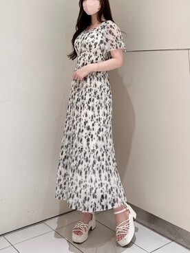 マジェスティックレゴンルクア大阪店スタッフさん(レディース・162cm)の夏コーディネート