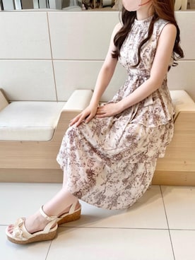 マジェスティックレゴンルクア大阪店スタッフさん（レディース・162cm）の夏コーディネート