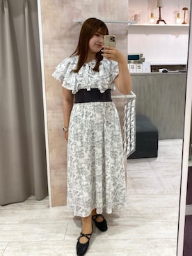 マジェスティックレゴンルクア大阪店スタッフさん(レディース・159cm)の夏コーディネート