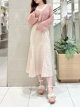 マジェスティックレゴンルクア大阪店スタッフさん(レディース・162cm)の夏コーディネート