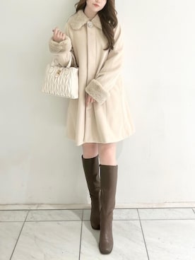 マジェスティックレゴンルクア大阪店スタッフさん（レディース・162cm）の秋コーディネート