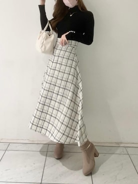 マジェスティックレゴンルクア大阪店スタッフさん(レディース・162cm)の秋コーディネート