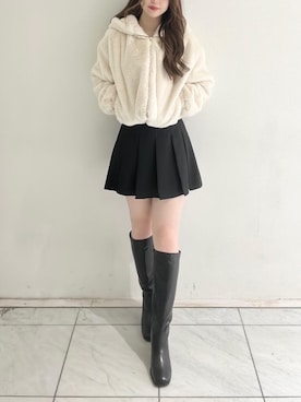 マジェスティックレゴンルクア大阪店スタッフさん（レディース・162cm）の秋コーディネート