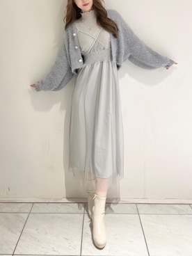 マジェスティックレゴンルクア大阪店スタッフさん（レディース・162cm）の秋コーディネート