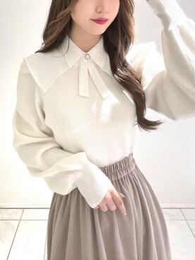 マジェスティックレゴンルクア大阪店スタッフさん(レディース・162cm)の秋コーディネート