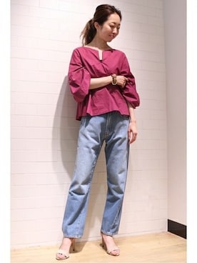 natsukiさん（レディース・162cm）の夏コーディネート