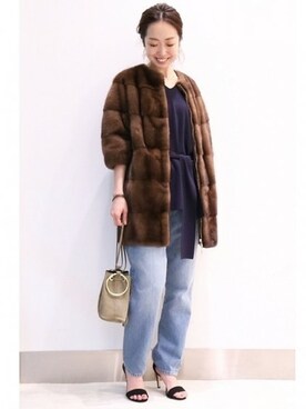 natsukiさん（レディース・162cm）の秋コーディネート