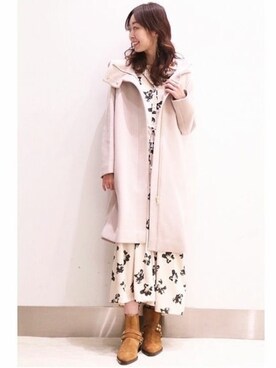 natsukiさん（レディース・162cm）の冬コーディネート