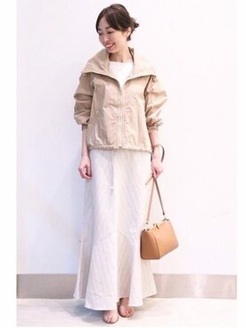 「SMIR NASLI（サミールナスリ）のアイテム」を使った、natsukiさん（レディース・162cm）の冬コーディネート