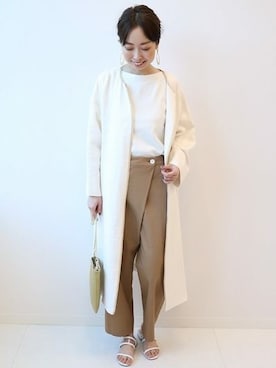 「ポシェット」｜natsukiさん（レディース・162cm）の冬コーディネート