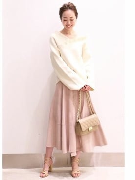 「ELIN（エリン）のアイテム」を使った、natsukiさん（レディース・162cm）の春コーディネート