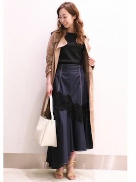 natsukiさん（レディース・162cm）の春コーディネート