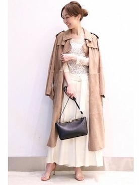 「SMIR NASLI（サミールナスリ）のアイテム」を使った、natsukiさん（レディース・162cm）の春コーディネート