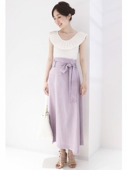 Noble（ノーブル）の「スラブマットオーバータックロングスリット  