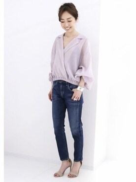 「Citizens of humanity（シチズンズオブヒューマニティー）のアイテム」を使った、natsukiさん（レディース・162cm）の春コーディネート
