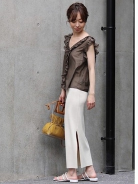 natsukiさん（レディース・162cm）の夏コーディネート