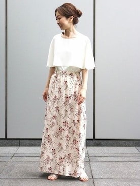 natsukiさん（レディース・162cm）の夏コーディネート