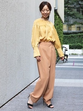 「STAIR（ステア）のアイテム」を使った、natsukiさん（レディース・162cm）の夏コーディネート