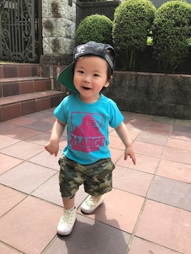 せーちゃんさん（キッズ・80cm）の春コーディネート