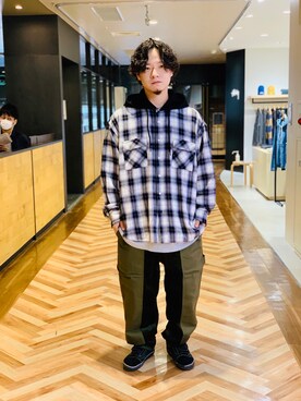 目黒 健伸さん（メンズ・170cm）の冬コーディネート