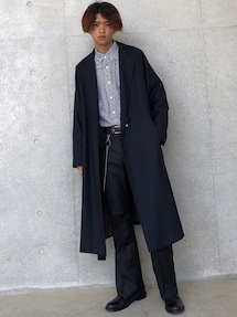 Lui's（ルイス）の「ウールカルゼタイロッケンコート（トレンチコート