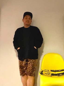 「united arrows」｜「アイテム（キャップ）」を使った、伊藤孝法さん（メンズ・165cm）の春コーディネート